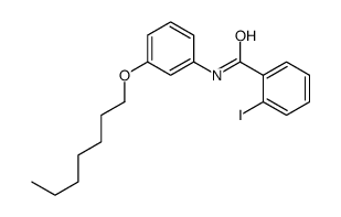 N-(3-heptoxyphenyl)-2-iodobenzamide Structure