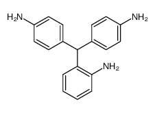 2,4',4''-methanetriyl-tri-aniline结构式