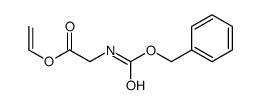 N-[(Benzyloxy)carbonyl]glycine ethenyl ester结构式