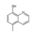 5-methylquinoline-8-thiol结构式