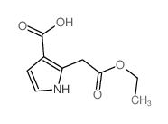 1H-Pyrrole-2-aceticacid, 3-carboxy-, 2-ethyl ester picture