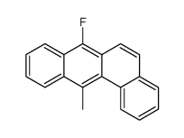 7-fluoro-12-methylbenzo[a]anthracene结构式