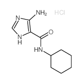 5-amino-N-cyclohexyl-3H-imidazole-4-carboxamide Structure