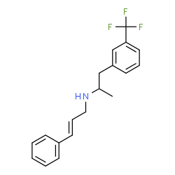 N-cinnamyl-1-[3-(trifluoromethyl)phenyl]propan-2-amine Structure