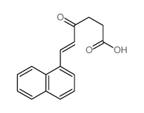 (E)-6-naphthalen-1-yl-4-oxo-hex-5-enoic acid picture