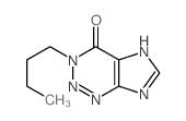 4H-Imidazo[4,5-d]-1,2,3-triazin-4-one,3-butyl-3,7-dihydro- Structure