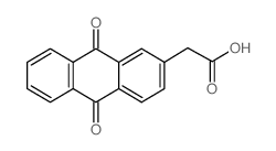 2-(9,10-DIOXO-9,10-DIHYDRO-2-ANTHRACENYL)ACETIC ACID structure