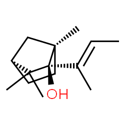 Bicyclo[2.2.1]heptan-2-ol, 1,3,3-trimethyl-2-[(1E)-1-methyl-1-propenyl]-, (1R,2S,4S)- (9CI)结构式