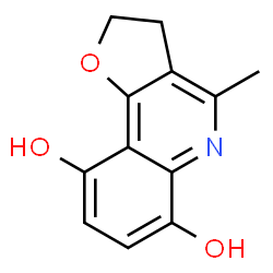 Furo[3,2-c]quinoline-6,9-diol, 2,3-dihydro-4-methyl- (9CI) Structure