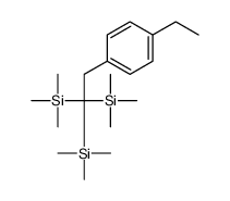 [2-(4-ethylphenyl)-1,1-bis(trimethylsilyl)ethyl]-trimethylsilane Structure