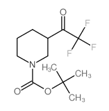 3-(2,2,2-三氟乙酰基)哌啶-1-羧酸叔丁酯图片