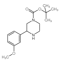 3-(3-甲氧基苯基)-哌嗪-1-羧酸叔丁酯图片