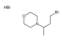 4-(4-bromobutan-2-yl)morpholine,hydrobromide Structure