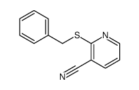 2-benzylsulfanylpyridine-3-carbonitrile Structure