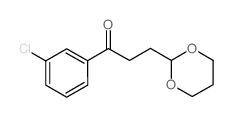 3'-CHLORO-3-(1,3-DIOXAN-2-YL)PROPIOPHENONE图片