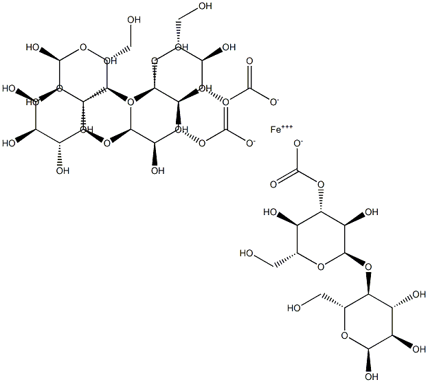 羧麦芽糖铁结构式