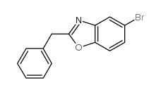 2-benzyl-5-bromo-1,3-benzoxazole结构式