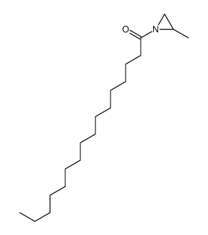 1-(2-methylaziridin-1-yl)hexadecan-1-one结构式