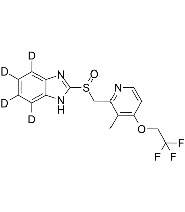 Lansoprazole D4 structure