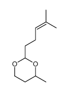 4-methyl-2-(4-methylpent-3-enyl)-1,3-dioxane Structure