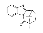 9,12,12-trimethyl-6,7,8,9-tetrahydro-6,9-methano-benzo[4,5]imidazo[1,2-a]azepin-10-one结构式