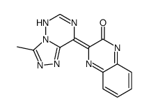 3-(3-methyl-5H-[1,2,4]triazolo[3,4-f][1,2,4]triazin-8-ylidene)quinoxalin-2-one Structure