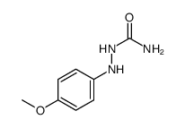 (4-methoxyanilino)urea结构式