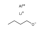 lithium aluminium tetra-n-butoxide结构式