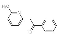 Ethanone,2-(6-methyl-2-pyridinyl)-1-phenyl-结构式