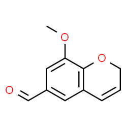 8-Methoxy-2H-chromene-6-carbaldehyde Structure