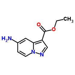 Ethyl 5-aminopyrazolo[1,5-a]pyridine-3-carboxylate Structure