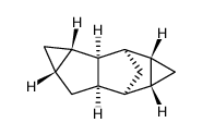 2,4-Methano-1H-dicycloprop[a,f]indene,decahydro-,(1a-alpha-,1b-bta-,2-alpha-,2a-bta-,3a-bta-,4-alpha-,4a-bta-,5a-alpha-)-(9CI) Structure