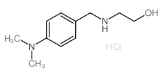 2-(4-Dimethylamino-benzylamino)-ethanol hydrochloride Structure