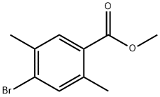 Methyl 4-bromo-2,5-dimethylbenzoate structure