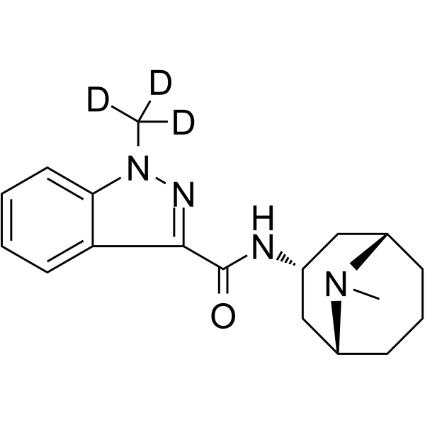 格拉司琼-D3结构式