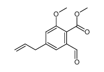 methyl 4-allyl-2-formyl-6-methoxybenzoate Structure