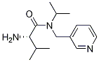 (S)-2-AMino-N-isopropyl-3-Methyl-N-pyridin-3-ylMethyl-butyraMide结构式