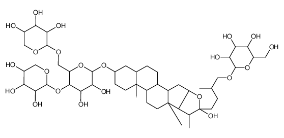 Aspafilioside C structure