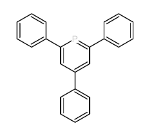 Phosphorin,2,4,6-triphenyl- Structure