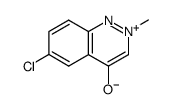 6-chloro-2-methyl-4-oxo-3,4-dihydro-cinnolinium betaine Structure