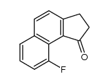 9-Fluoro-2,3-dihydro-1H-benz[f]inden-1-one Structure