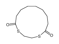 1,4-dithiacyclotridecane-5,13-dione Structure