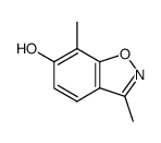 1,2-Benzisoxazol-6-ol,3,7-dimethyl-(9CI)结构式