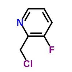 2-(Chloromethyl)-3-fluoropyridine Structure