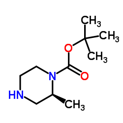 (S)-1-Boc-2-甲基哌嗪结构式