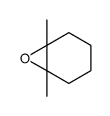 1,6-dimethyl-7-oxabicyclo[4.1.0]heptane Structure