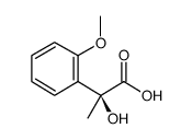 (s)-2-hydroxy-2-methyl(2-methoxybenzene)acetic acid结构式