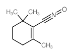 2,6,6-trimethylcyclohexene-1-carbonitrile oxide structure