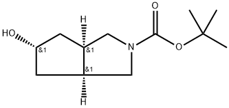 (3aR, 5S, 6aS)-tert-butyl 5-hydroxyhexahydrocyclopenta[c]pyrrole-2(1H)-carboxylate picture