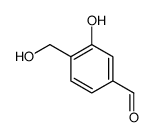 3-​HYDROXY-​4-​(HYDROXYMETHYL)​BENZALDEHYDE Structure